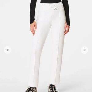 Spanx Air Essentials Pants Womens Petite XS Powder Heavy Air Tapered NWT